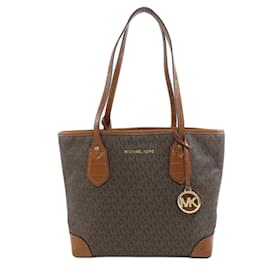 Michael Kors-Michael Kors MK Signature Tote Bag-Brown
