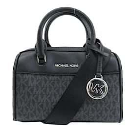 Michael Kors-Michael Kors MK Signature Handbag-Black