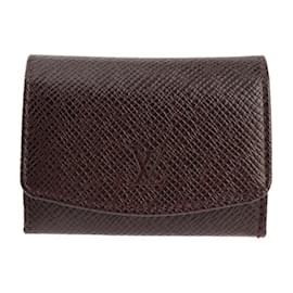 Louis Vuitton-Louis Vuitton Taiga Silver 925 Cufflinks-Silvery