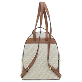 Michael Kors-Michael Kors MK Signature Backpack-White