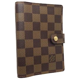 Louis Vuitton-Louis Vuitton Damier Notebook Cover R20700 Agenda PM Ebene-Damier ebene