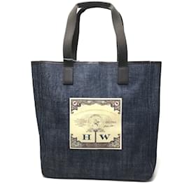 Autre Marque-Hunting World Denim Tote Bag-Blue