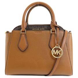 Michael Kors-Michael Kors Brown Leather Handbag-Brown