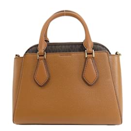 Michael Kors-Michael Kors Brown Leather Handbag-Brown