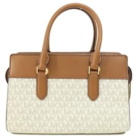 Michael Kors-Michael Kors MK Signature Handbag-White