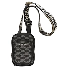 Michael Kors-Michael Kors MK Signature Shoulder Bag-Black