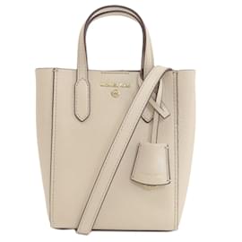 Michael Kors-Michael Kors Beige Leather Handbag-Beige