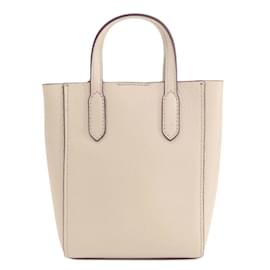 Michael Kors-Michael Kors Beige Leather Handbag-Beige