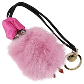 Christian Louboutin-Christian Louboutin Fador Keychain Bag Charm-Pink