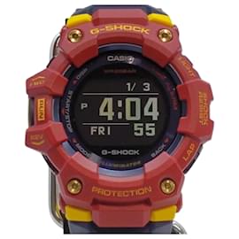 Autre Marque-Casio G-SHOCK GBD-100BAR-4JR Wristwatch-Red,Blue,Purple