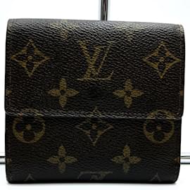 Louis Vuitton-Louis Vuitton Bi-fold Wallet in Brown Monogram Canvas-Brown