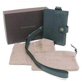 Bottega Veneta-Bottega Veneta Intrecciato Compact Planner Cover-Dark blue