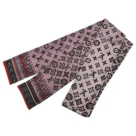 Louis Vuitton-Louis Vuitton Bandeau Scarf-Purple