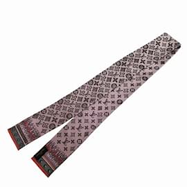 Louis Vuitton-Louis Vuitton Bandeau Scarf-Purple
