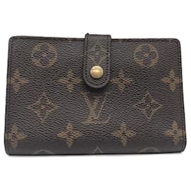 Louis Vuitton-Louis Vuitton Porte Monnaie Biennois Monogram Wallet-Brown,Monogram