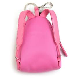 Fendi-Fendi Pink Fur Handbag Charm-Pink