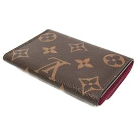 Louis Vuitton-Louis Vuitton Monogram Multicles 6 Key Case-Fuschia,Monogram