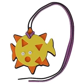 Loewe-Loewe Handbag Charm-Black,Orange,Purple,Yellow