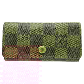 Louis Vuitton-Louis Vuitton Damier Brown Keycase-Brown