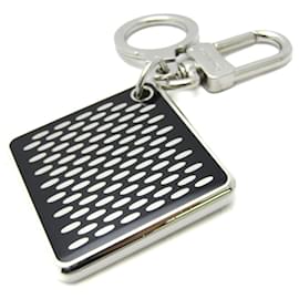 Louis Vuitton-Louis Vuitton Portocle Damier Clark Keyring-Black,Silvery