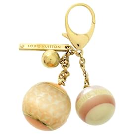 Louis Vuitton-Louis Vuitton Bijoux Sac Lan Croisette Keychain-Pink,Golden,Orange