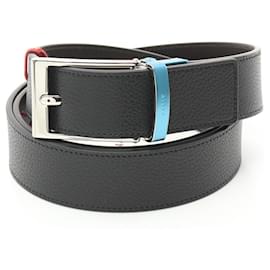 Bally-Bally Men's Leather Belt-Black