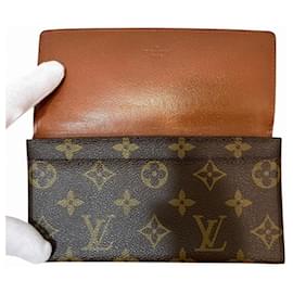 Louis Vuitton-Louis Vuitton Monogram Porto Circle Bifold Wallet-Brown
