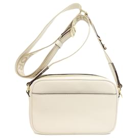 Michael Kors-Michael Kors Ivory Leather Shoulder Bag-Cream