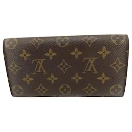 Louis Vuitton-Louis Vuitton Monogram Bill Wallet-Brown,Monogram