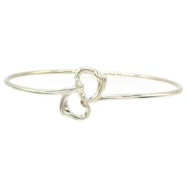 Tiffany & Co-Pulseira Duplo Coração Tiffany & Co.-Prata