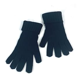 Louis Vuitton-Louis Vuitton Cashmere Gloves-Black
