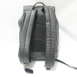 Coach-COACH Turner Leather Backpack C1280 Black-Black