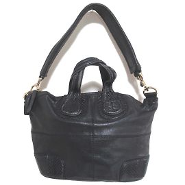 Givenchy Nightingale Leather Handbag Black