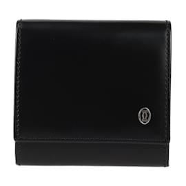 Cartier-Cartier Pasha Leather Coin Purse-Black