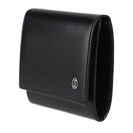 Cartier-Cartier Pasha Leather Coin Purse-Black