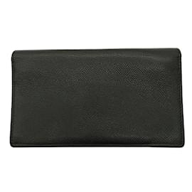 Bulgari-Bvlgari Bi-fold Long Wallet-Black