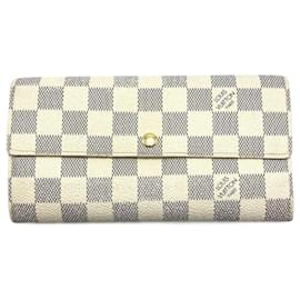 Louis Vuitton-Louis Vuitton Portefeuille Sarah N61735-White