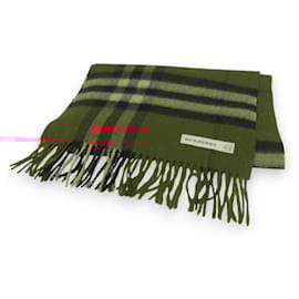 Burberry-Burberry 100% Cashmere Red Stole-Red