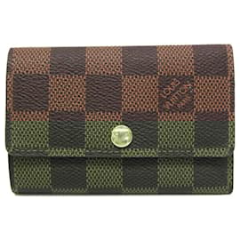Louis Vuitton-Louis Vuitton Damier Multicles 6 Key Case-Damier ebene