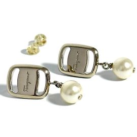 Orecchini a perno da donna Salvatore Ferragamo Altro