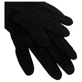 Hermès-Gants HERMES Bolide Jige en Noir-Noir