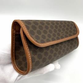 Céline-Celine Macadam Pattern Horizontal Pouch-Brown