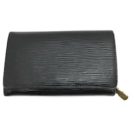 Louis Vuitton-Louis Vuitton Portemonnay Biet Tresor Wallet-Black