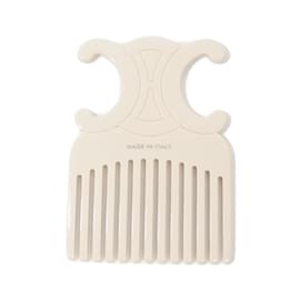 Céline-Celine 4M2257ALX Hair Comb-Cream