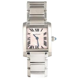 Cartier-Cartier Tank Francaise SM 160th Anniversary W51035Q3 SS Quartz Watch-Other