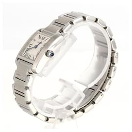 Cartier-Cartier Tank Francaise SM W51008Q3 Stainless Steel Wristwatch-Other