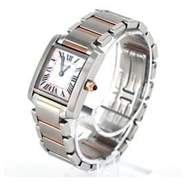Cartier-Cartier Tank Francaise SM PG Combi Wristwatch-Other