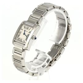 Cartier-Cartier Tank Francaise SM W51008Q3 Stainless Steel Wristwatch-Other