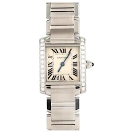 Cartier-Cartier Tank Francaise SM D W4TA0008 Stainless Steel Wristwatch-Other