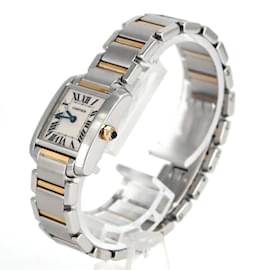 Cartier-Cartier Tank Francaise SM Combi W51007Q4 Wristwatch-Other
